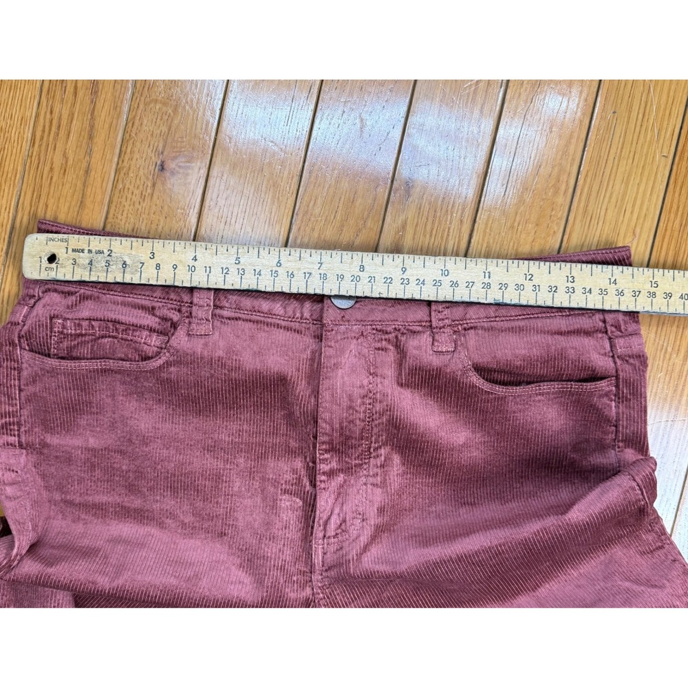 PAIGE Wide Leg Corduroy Pants Dusted Berry Pink Purple 7579E16-7595 Womens‎ 28 - Picture 6 of 9
